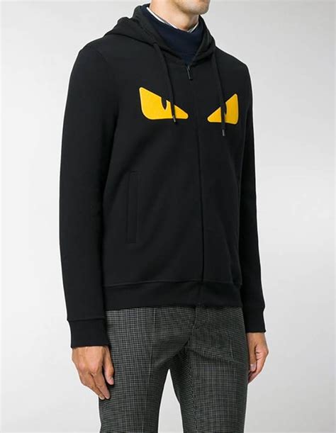 fendi monster eyes hoodie.